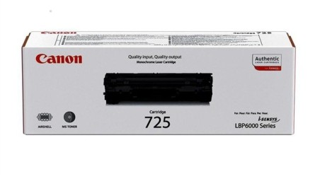 TONER BLACK CRG-725/3484B002 CANON