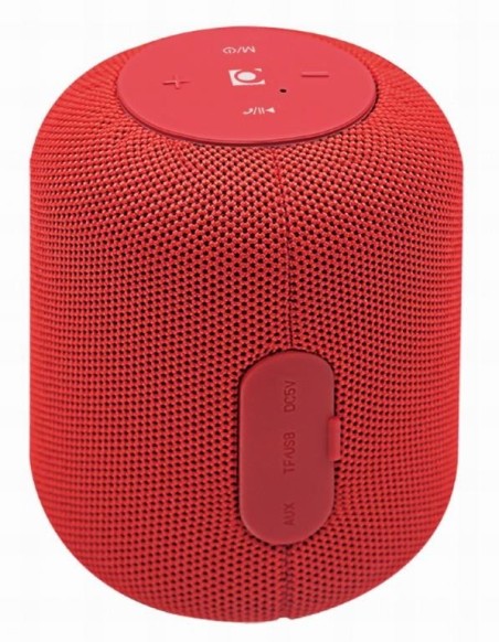 Portable Speaker|GEMBIRD|Portable/Wireless|1xMicroSD Card Slot|Bluetooth|Red|SPK-BT-15-R