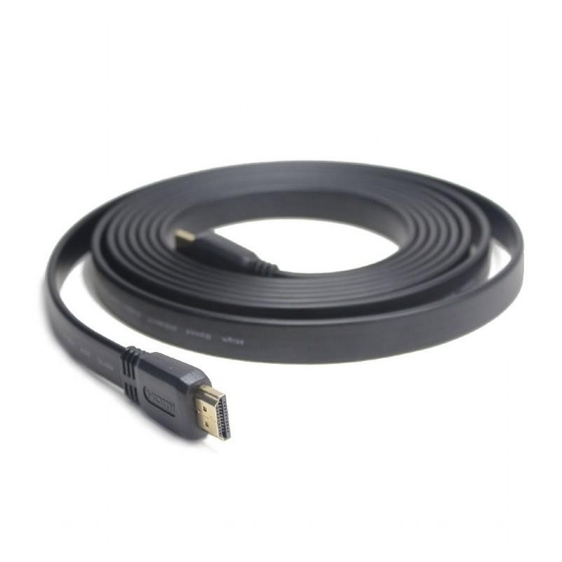 CABLE HDMI-HDMI 1M V2.0/FLAT CC-HDMI4F-1M GEMBIRD