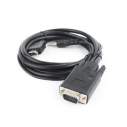 CABLE HDMI-VGA +3.5MM/3M A-HDMI-VGA-03-10 GEMBIRD