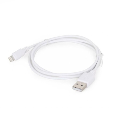 CABLE LIGHTNING TO USB2 2M/WHT CC-USB2-AMLM-2M-W GEMBIRD