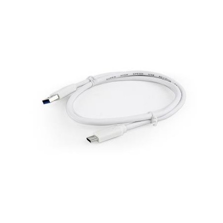 CABLE USB-C TO USB3 1M WHITE/CCP-USB3-AMCM-1M-W GEMBIRD