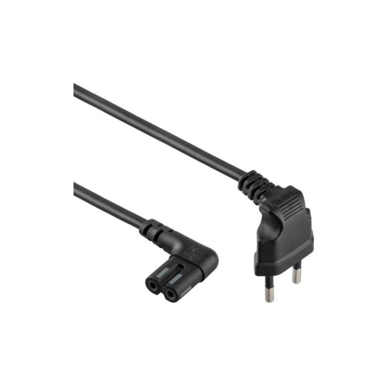 CABLE POWER EU 1M/ANGLED PC-184L GEMBIRD