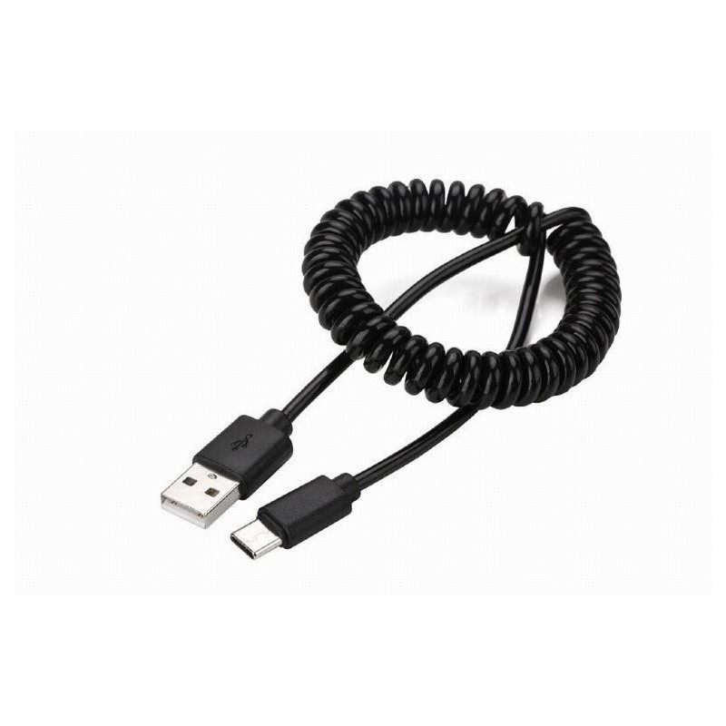 CABLE USB2 TO USB-C COILED/1.8M CC-USB2C-AMCM-6 GEMBIRD