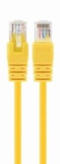 PATCH CABLE CAT5E UTP 0.25M/YELLOW PP12-0.25M/Y GEMBIRD