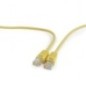 PATCH CABLE CAT5E UTP 0.25M/YELLOW PP12-0.25M/Y GEMBIRD