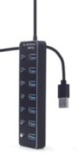 I/O HUB USB3 7PORT/UHB-U3P7P-01 GEMBIRD