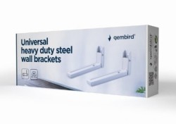 WALL MOUNT UNIVERSAL 30KG/WHITE WM-U30-01-W GEMBIRD