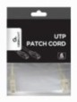 PATCH CABLE CAT6 UTP 0.25M/GREY PP6U-0.25M GEMBIRD