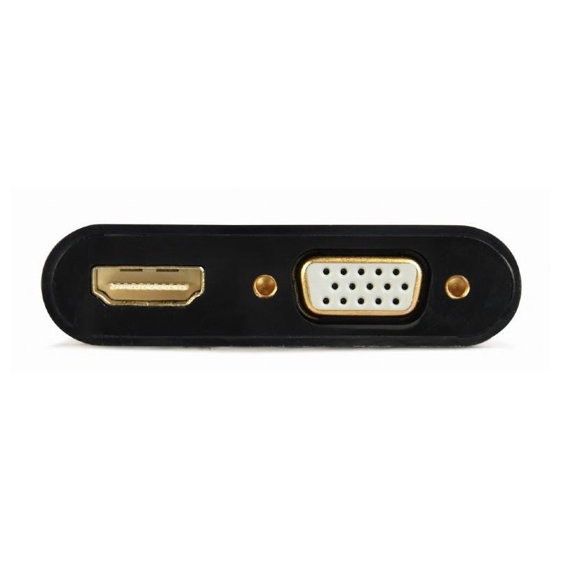 I/O ADAPTER HDMI TO HDMI/VGA/A-HDMIM-HDMIFVGAF-01 GEMBIRD