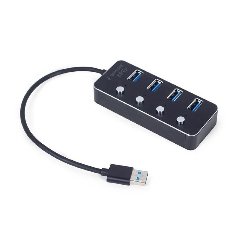 I/O HUB USB3 4PORT/UHB-U3P4P-01 GEMBIRD