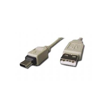 CABLE USB2 AM-MINI 0.9M WHITE/CC-USB2-AM5P-3 GEMBIRD