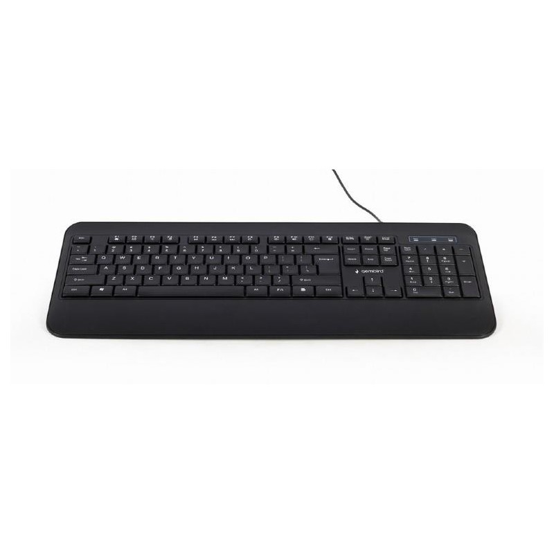 KEYBOARD MULTIMEDIA USB ENG/BLACK KB-UML-03 GEMBIRD