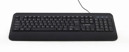 KEYBOARD MULTIMEDIA USB ENG/BLACK KB-UML-03 GEMBIRD