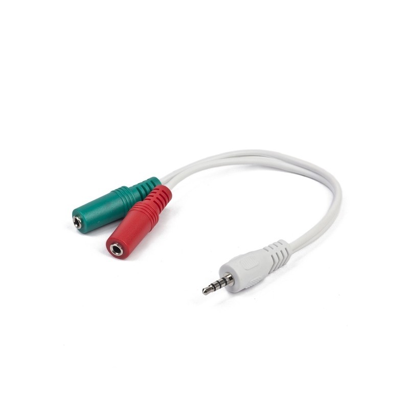 CABLE AUDIO 3.5MM 4-PIN TO/3.5MM S+MIC CCA-417W GEMBIRD