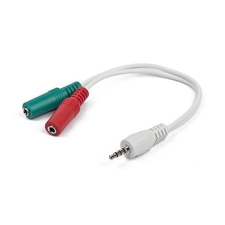 CABLE AUDIO 3.5MM 4-PIN TO/3.5MM S+MIC CCA-417W GEMBIRD