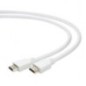 CABLE HDMI-HDMI 1.8M V2.0/WHITE CC-HDMI4-W-6 GEMBIRD