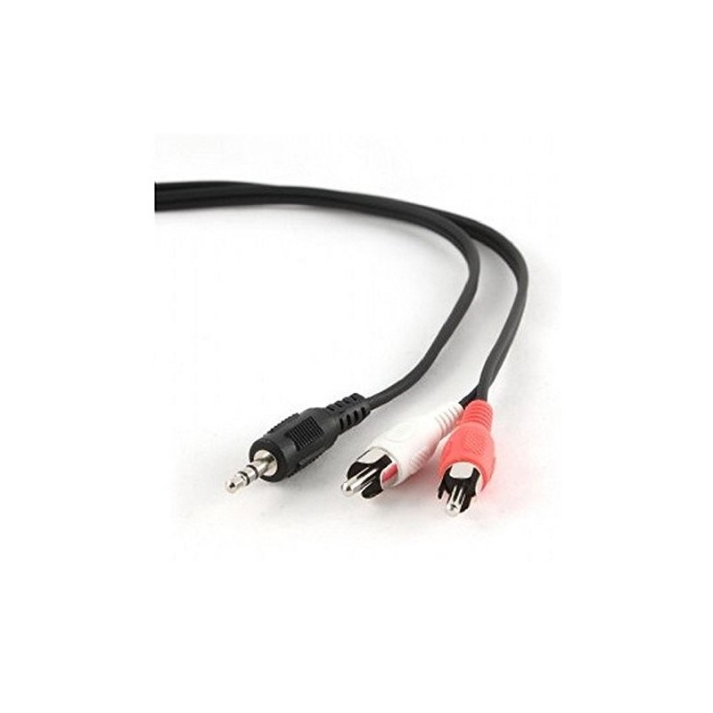 CABLE AUDIO 3.5MM TO 2RCA 5M/CCA-458-5M GEMBIRD