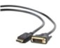 CABLE DISPLAY PORT TO DVI/1.8M CC-DPM-DVIM-6 GEMBIRD