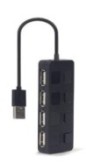 I/O HUB USB2 4PORT/UHB-U2P4-05 GEMBIRD