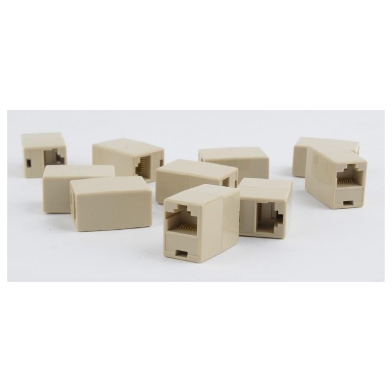 CABLE ACC IN-LINE COUPLER 8P8C/10 PCS BAG TA-350-10 GEMBIRD