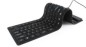 KEYBOARD FLEXIBLE USB ENG/BLACK KB-109F-B GEMBIRD