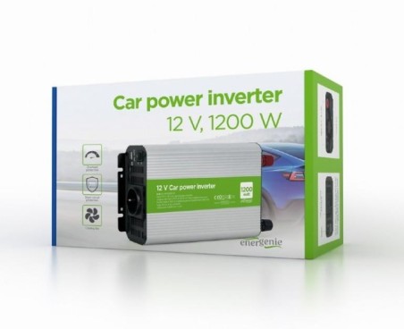 POWER INVERTER CAR 12V 1200W/EG-PWC1200-01 GEMBIRD