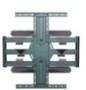 TV SET ACC WALL MOUNT 40-80"/WM-80STR-01 GEMBIRD