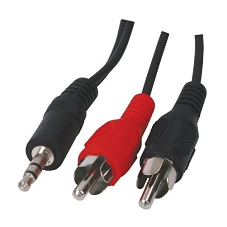 CABLE AUDIO 3.5MM TO 2RCA 0.2M/CCA-458/0.2 GEMBIRD