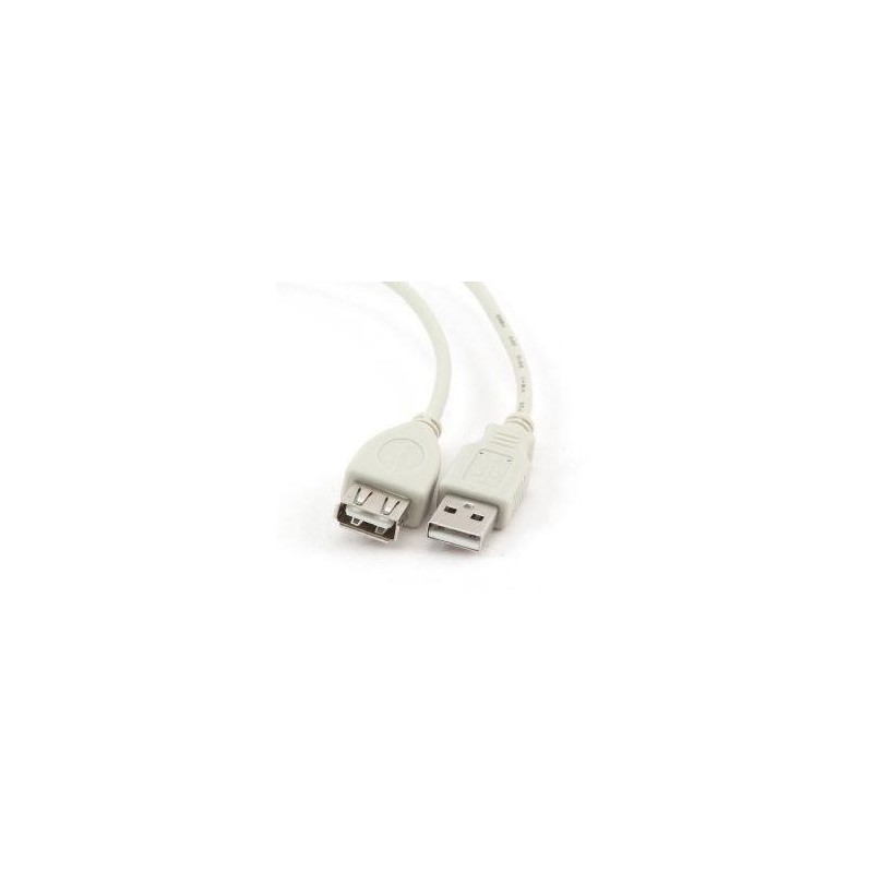 CABLE USB2 EXTENSION AM-AF/CC-USB2-AMAF-75CM/300 GEMBIRD