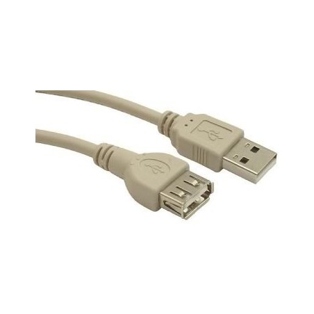 CABLE USB2 EXTENSION AM-AF/CC-USB2-AMAF-75CM/300 GEMBIRD