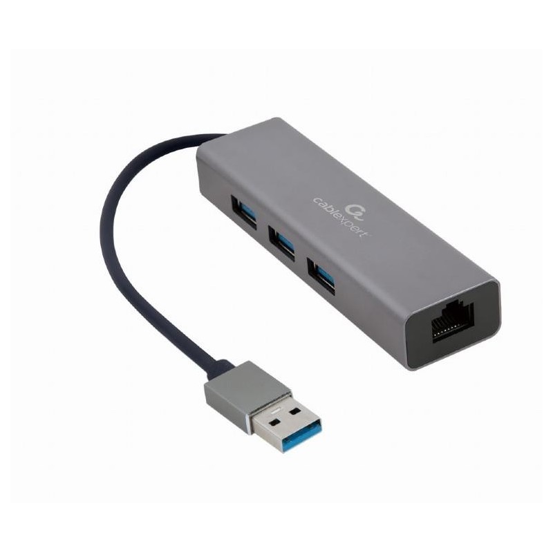 I/O ADAPTER USB3 TO LAN RJ45/3xUSB3 A-AMU3-LAN-01 GEMBIRD