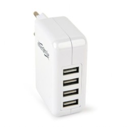 CHARGER USB UNIVERSAL WHITE/4PORT EG-U4AC-02 GEMBIRD