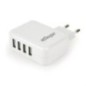 CHARGER USB UNIVERSAL WHITE/4PORT EG-U4AC-02 GEMBIRD