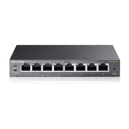 NET SWITCH 8PORT 1000M/POE TL-SG108PE TP-LINK