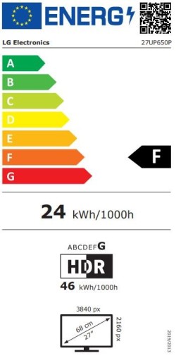 LCD Monitor|LG|27UP650P-W|27"|4K|Panel IPS|3840x2160|16:9|5 ms|Swivel|Height adjustable|Tilt|27UP650P-W