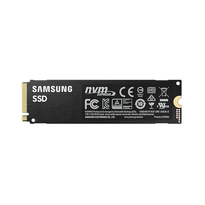 SSD|SAMSUNG|980 Pro|1TB|M.2|NVMe|Write speed 5000 MBytes/sec|Read speed 7000 MBytes/sec|2.3mm|MTBF 1500000 hours|MZ-V8P1T0BW