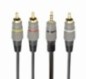 CABLE AUDIO 3.5MM 4PIN TO 3RCA/AV 1.5M CCAP-4P3R-1.5M GEMBIRD