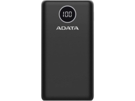 POWER BANK USB 20000MAH BLACK/AP20000QCD-DGT-CBK ADATA