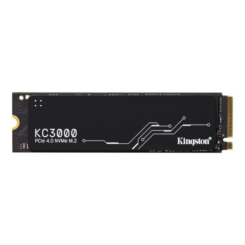 SSD|KINGSTON|KC3000|1TB|M.2|NVMe|3D TLC|Write speed 6000 MBytes/sec|Read speed 7000 MBytes/sec|TBW 800 TB|MTBF 1800000 hours|SKC