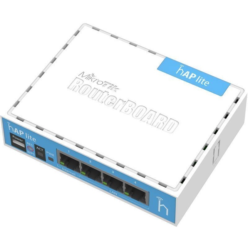 Access Point|MIKROTIK|IEEE 802.11 b/g|IEEE 802.11n|4x10Base-T / 100Base-TX|RB941-2ND