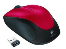 MOUSE USB OPTICAL WRL M235/RED 910-002496 LOGITECH