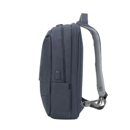 NB BACKPACK ANTI-THEFT 17.3"/7567 DARK GREY RIVACASE