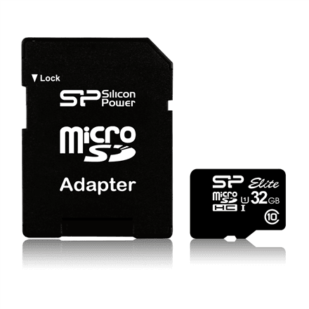 Silicon Power Elite UHS-I 16 GB microSDHC mälukaart + SD adapter