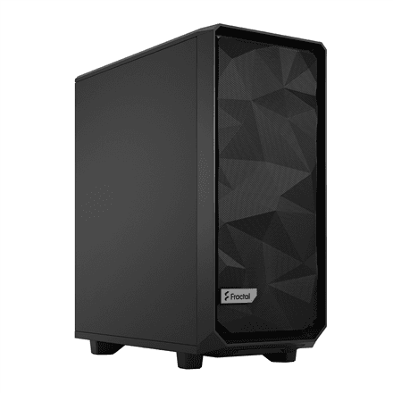 Fractal Design Meshify 2 Compact ATX case, tempered glass, black
