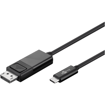 Кабель USB-C – DisplayPort Goobay, 4K 60 Гц, 1,2 м, 79295