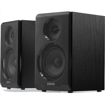 Edifier R33BT aktiivsed riiulikõlarid, 10 W RMS, Bluetooth 5.0, must