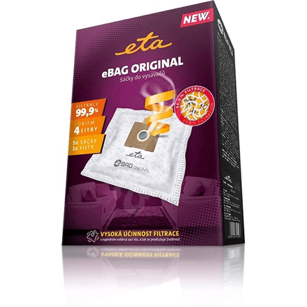 ETA Original ETA960068000 dust bags for ETA, Gallet, 5 pcs