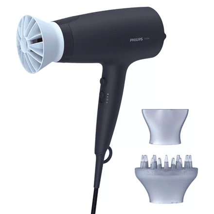 Föön Philips BHD360/20, 2100 W, must / sinine