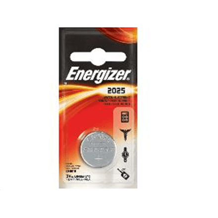 Дисковая батарейка Energizer CR2025, литиевая, 1 шт.